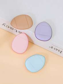 8件套多功能化妆海绵套装，含粉色化妆粉扑和美妆蛋 - 彩色 - 查看 4