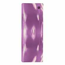 U can - Tapete de yoga mat y ejercicio PU 5 mm grosor Antideslizante y antiderrapante Ecofriendly Grueso 183x68 cm Bueno y profesional UCAN Pilates barre hit funcional - Morado Marmol - Ver 2