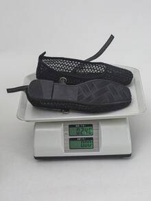 35-43號 春夏新款平底瑪麗珍鞋 素色時尚通勤優雅網布拼接透氣黑色圓頭網紗瑪麗珍鞋 戶外春秋新款極簡百搭舒適穿著一腳蹬女鞋 舒適女鞋 芭蕾平底鞋 優雅女鞋 方頭平底鞋 母親節禮物 母親鞋禮物 夏季鞋 黑色網布平底鞋 齋月 宰牲節 - 黑底網紗-黑色鏤空網眼 - 查看 10