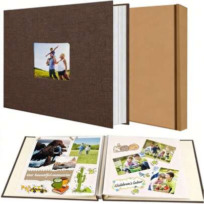 1 cuốn album ảnh vuông, sổ lưu niệm đám cưới, album ảnh kỷ niệm, album ảnh đính hôn và cưới, đồ thủ công, sách kỷ niệm tự làm, album ảnh sáng tạo, thích hợp cho đám cưới, tiệc đính hôn, kỷ niệm ngày cưới, sinh nhật, tiệc độc thân, lễ tốt nghiệp, tiệc cô dâu, Lễ Tạ ơn, tân gia, Ngày của Mẹ, tựu trường, v.v.