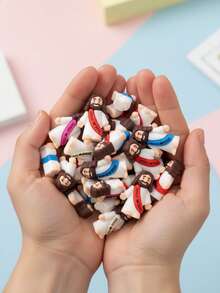 10/20个迷你耶稣摆件,“耶稣爱你”,耶稣玩具,小耶稣玩偶,捉迷藏游戏,周日派对礼物(颜色随机),迷你耶稣,基督教玩具,小型玩具,基督教玩具,派对礼物,耶稣,玩具,耶稣礼物,耶稣玩偶,迷你耶稣,耶稣,迷你耶稣,基督教用品,耶稣,基督教用品,迷你耶稣 - 彩色 - 查看 2