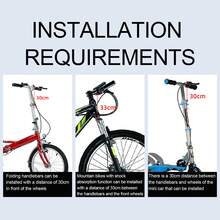 Bicycle Large Front Baskets Easy To Installation Anti-Fade Bike Basket Suitable For Most Type Of Bikes - Black - View 8