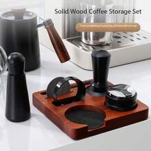 51mm/53mm/58mm Prensador de café expreso, herramienta de prensado profesional para barista. Con muelle calibrado, diseño de acero inoxidable, distribuidor de café ajustable - Multicolor - Ver 2