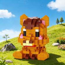 Bộ 12 mô hình động vật 12 con giáp, khối xếp hình nhỏ, khối hình động vật dễ thương. Thích hợp làm quà tặng cho bạn bè và gia đình, đồ trang trí bàn làm việc, đồ chơi giảm căng thẳng, trò chơi xếp hình. Tuyệt vời cho lễ Phục sinh hoặc quà sinh nhật. - Nhiều màu - Xem 9