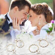 60 piezas Pulseras elásticas con cuentas en forma de cruz, vienen con bolsa de organza, adecuadas para primera comunión, Eid, , cumpleaños, regalos para reuniones diarias, despedida de soltera, recuerdos - Multicolor-12 juegos - Ver 8