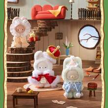 Miniso 库玛鲁童话小镇盲盒，可爱卡通熊造型，高价值收藏品，盲盒系列，精致高级动漫礼品（随机发货1个） - 彩色 - 查看 4