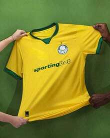 New Palmeiras Yellow Jersey 2026 - Special Offer! Take Advantage Of This Offer! - Yellow - View 4