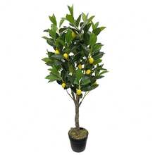 Artificial Lemon Tree - 105 Cm Tall - Perfect For Your Living Spes - Multicolor - View 3