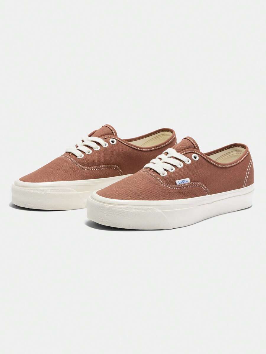 Vans男鞋女鞋Authentic Reissue 44高階系列帆布鞋板鞋休閒鞋VN000CQAC48 - 棕色 - 查看 1