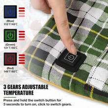REDCAMP Extra Thick Sleeping Bag Pad With 5 Comfort Zones, Ultra Soft Sleeping Bag Liner For Cold Weather, High-Density Cushion Mat For Camping & Backpacking - XL Portable Size - Sofa Green - 查看 3