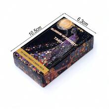 宁静之花塔罗牌 78张塔罗牌套装 色彩缤纷的宇宙艺术占卜神谕卡，适合初学者和进阶读者，提供直觉、灵性指导、冥想和算命，是正念和自我发现的礼品套装。 - 薄荷藍 - 查看 2