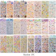 4 estilos de pegatinas 3D de fantasma de dibujos animados lindos, adecuadas para scrapbooking y decoración de papelería, pegatinas artesanales, ideales para manualidades, pegatinas creativas con tema de animales de fantasía, pegatinas decorativas de recompensa para niños, disponibles en múltiples estilos, aplicables a botellas de agua, planificadores, cuadernos, tazas y otras decoraciones, regalo perfecto para la temporada de bodas y el Día de la Madre - pegatinas - Ver 13