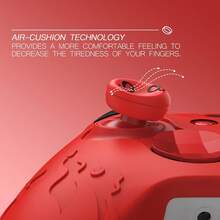 Purple Cute Demon Silicone Case For Xbox Elite Series 2 Controller, Anti-Slip Shockproof Skin With Thumb Grips - Red - 查看 9