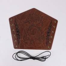 1 chiếc bảo vệ cánh tay hiệp sĩ thời Trung cổ họa tiết rồng, đạo cụ cosplay thời Phục Hưng, nên mua 2 chiếc để có một cặp. - ZSJ - Xem 7