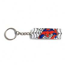 Super Cool Superhero Themed Keychain, Fantastic Comic Movie Spider-Man Pendant Keyring, Exquisite Hanging Accessory Versatile For Backpack, Key Decoration, Fans Collection Commemorative Small Gift, Holiday Birthday Creative Present, Excellent Quality And Appearance, Suitable For Multiple Occasions - Multicolor - View 7