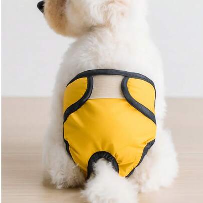 Waschbare, wiederverwendbare Hunde-Physiologische-Hosen, wasserdichte, auslaufsichere Haustier-Menstruationshosen, verstellbare Taille für kleine & mittlere Hunde