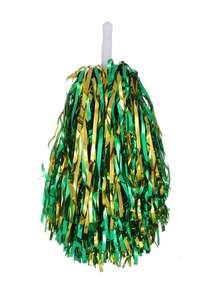 Aluminum Foil Long Thin Ribbon Cheerleading Pom Poms, PE Material Waterproof 20g Ribbon Handle Baton, Reusable Handle Pom Poms, Suitable For Cheerleading Support Pom Poms, Dance Team Performance Tools, Outdoor Square Dance Pom Poms, Fan Support Cheering Props Set - Multicolor - View 7