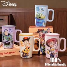 Disney 迪士尼官方正品巴斯光年三眼仔新款陶瓷马克杯，精美家居饮水杯，咖啡杯，牛奶杯，礼品 - 彩色 - 查看 2