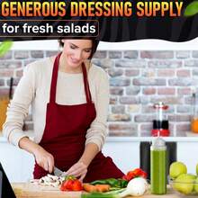 2pcs Condiment Squeeze Bottles, Tomato Sauce/Salad Dressing Dispenser Bottles, Plastic Squeeze Bottles For Kitchen Condiments - White - View 9