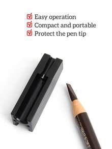 Bộ dụng cụ chăm sóc lông mày 3 trong 1: Bút kẻ lông mày, dụng cụ tạo hình lông mày, bút chì kẻ lông mày kiểu miệng vịt với thiết kế thêu, đế bút chì kẻ lông mày đa chức năng, dụng cụ tỉa lông mày thủ công, dụng cụ trang điểm, dụng cụ tỉa lông mày đa năng, dụng cụ tỉa lông mày cầm tay, cấu trúc chắc chắn, đánh bóng tinh tế, bộ dụng cụ chăm sóc lông mày 3 trong 1 - Bút chì kẻ lông mày, gọt bút chì, bút tỉa lông mày; nhỏ gọn và tiện dụng. - Nhiều màu - Xem 5