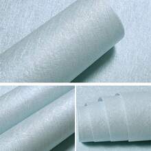 1 Roll Silk Wallpaper Embossed Self Adhesive Wallpaper Peel And Stick Room Decor Contact Paper Removable Waterproof Kitchen Decor Vinyl Wrap Cabinet Furniture Textured Renter Friendly Wall Gift Paper Wall Stickers - Silk Style - View 15