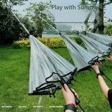 Transparent Umbrella Water Blaster, 2-In-1 Water Gun & Shield For Outdoor Water Fights-Transparent Water Blaster Umbrella, Dual-Purpose Water Gun & Shield For Outdoor Summer Activities - Multicolor - View 6
