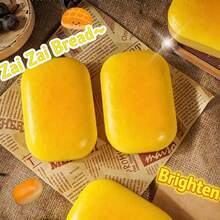 Đồ chơi bóp mềm hình bánh mì mật ong đàn hồi chậm mới, đồ chơi bóp hình bánh mì mini chân thực giúp giảm căng thẳng, đồ chơi tương tác phổ biến cho bé trai, bé gái, gia đình, sinh nhật, tiệc tùng, món quà hoàn hảo - Nhiều màu - Xem 6