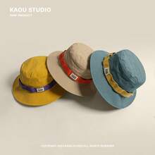 日式户外旅行露营渔夫帽，夏季防晒帽，男女通用宽檐钓鱼帽 - 帽子 - 查看 3