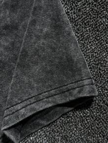 (Authorized By Disney) Zootopia Four-Character Printed T-Shirt, Nick/Judy/Lightning/Leopard  Officer Split-Mirror Pattern, Zootopia Character Collection Theme Printing, Short-Sleeved Women's T-Shirt, Casual Retro Women's Blouse, Soft, Comfortable And Breathable Fabric, Suitable For Daily Wear, Shopping, Travel, Parties And Home Use. It Is Also Suitable As A Beautiful Gift. Every Woman Should Have One. - Black - View 3