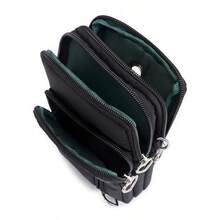 Nylon Crossbody Bag, Small Phone Shoulder Bag, Outdoor Sports Arm Bag, Unisex Messenger Bag, Adjustable Shoulder & Wrist Strap - Multicolor - View 9