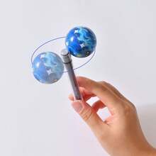 2支旋转星球笔，漂浮笔，长笔帽中性笔，学生减压、考试写作、学习用品、办公文具 - 筆 - 查看 7