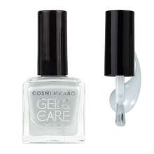 COSMI MILANO Made In Uk 8ml Gel Effect Nail Polish With Moisturizing And Nourishing Treatment For Nails Harmless Natural Transparent Formula Long Lasting And Quick Drying The Colors Of Intense Summer And Travel Holidays For The School Season - GHIACCIO 269 - 查看 1