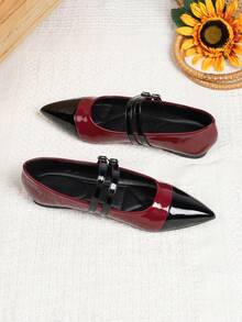 Black Beads Followed By Wine Red Beads