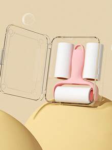 Mini Lint Remover Set, Tear-Off Design, Home Replacement Cleaning Small Portable Roller Brush, High Adhesive Clothing Paper Roll. Mini Home Lint Remover Tear-Off Roller Lint Brush. Cleaning Tool - Multicolor - View 14