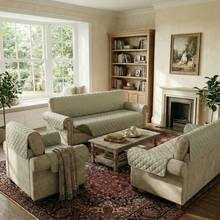 SERAPHINEX Couch Cover - Light Rice + Dark Rice - View 9