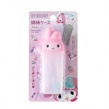 SANRIO Cartoon Cat Storage Box, Cute Compact Toothpick/Cotton Pad Portable Mini Travel Organizer - A - View 4