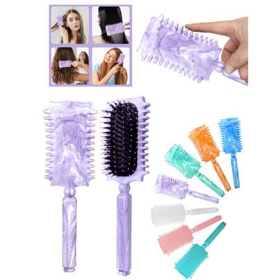 Hair brushes-EU+UK 2026 Flash Boar Bristle Curling Hair Brush, Suitable For Curly Hair, Create Exclusive Curly Hairstyles For Women