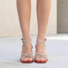 Geeyea Beach    Buckle  Criss Cross    Beach - 紅色 - 查看 3