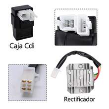 Electrics Para Atv Quad 125/150/200/250cc Cdi Coil Cableado Conjunto de Estator CDI de Arnés de Cableado Eléctrico for ATV QUAD 250CC - A - Ver 8