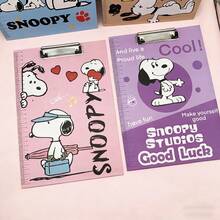 SNOOPY 这款2026新款史努比A4板夹，采用清新可爱的优质卡通图案，坚固耐用，方便书写、整理试卷和文件。 - 彩色 - 查看 5