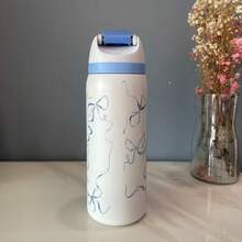 32 Oz Cup Boneyard Vacuum  Water Bottle Drinkware Tumbler Stainless Steel Thermal Mug Original Owalaowala Cold Hot Cup - Nhiều màu - Xem 2