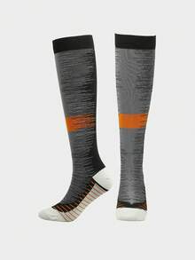 6/1 Pair Unisex Lightweight Compression Socks, Suitable For Running, Cycling, Hiking, And Long-Standing Occupations - Multicolor - View 15