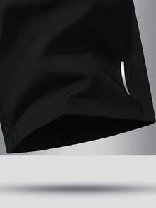 男士运动短裤两件套，休闲运动两用，弹性腰带，侧拉链口袋，反光饰边，亲肤面料，适合健身、跑步、户外活动和日常穿着。 - 彩色 - 查看 8