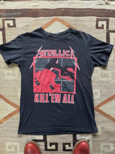 Metallica Kill Em All T Shirt Couple Outfit, Parent-Child Outfit, Family Outfit,Tops For Women,T Shirts For Men,Girls Clothes,Boys Clothes,Holiday Outfits For Women,Summer Holiday Outfits,Summer Tops,Summer Clothes,Gym T Shirt,Girls Holiday