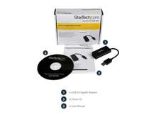 StarTech.Com USB 3.0 To Gigabit Ethernet NIC Network Adapter - Black - View 7