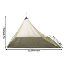 1pc Camping Foldable Mosquito Net Convenient To Carry Fly Insects Preventing Net Suitable For Travel Adventure - Multicolor - View 12