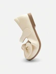 Balabala Giày búp bê dự tiệc cho bé gái, kiểu dáng thanh lịch, bóng bẩy, dễ thương, mềm mại và thoải mái, thích hợp làm giày công chúa năm 2026. - Trắng đục - Xem 6