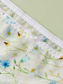 Aesletic 5PCS Plus Size Women's Briefs Breathable And Comfortable Panites Wear In Summer - Multicolor - View 7