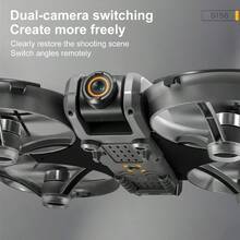 S156 无刷无人机，配备 12.5 厘米/4.92 英寸屏幕遥控器、高清双摄像头、光流悬停、手势拍摄、一键起飞/降落、入门级操控 - 橙/灰/黑 - 彩色 - 查看 6