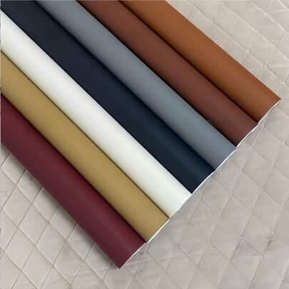 1 Cuộn Băng Dán Tự Dính Sửa Chữa Da - Chống Thấm Nước, Vân Da Giả, Thích Hợp Cho Ghế Sofa, Ghế Xe Hơi, Ghế Xe Máy, Sửa Chữa Cửa Nội Thất (1 Cuộn)